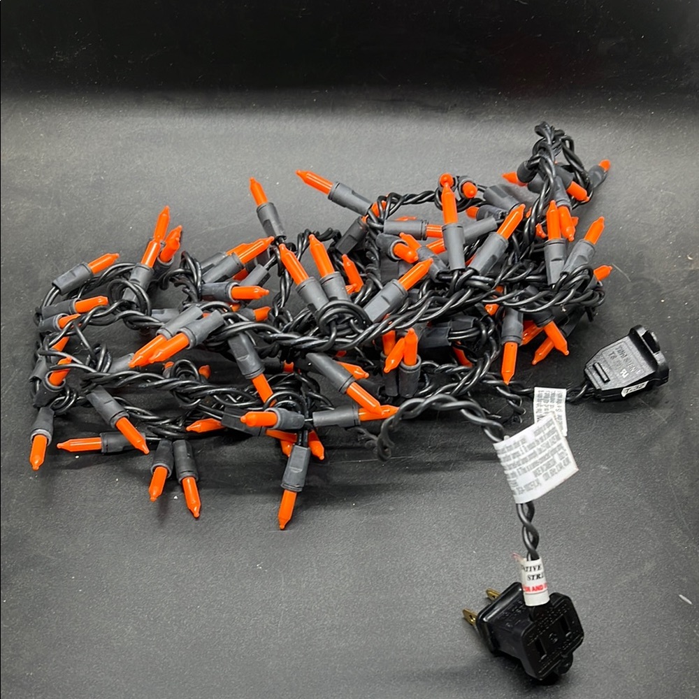 Red Halloween or Christmas Party String Lights - Unbranded